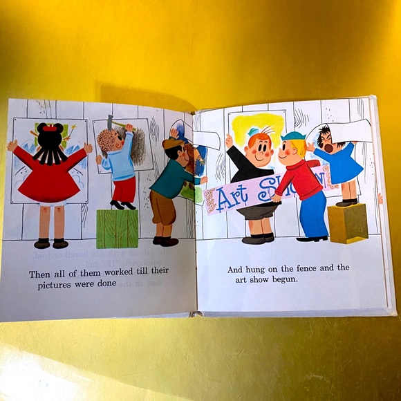 WHITMAN 60s MARGES LITTLE LULU HAS AN ART SHOW AUTHORIZED EDITION HARDCOVER BOOK - Picture 6 of 16